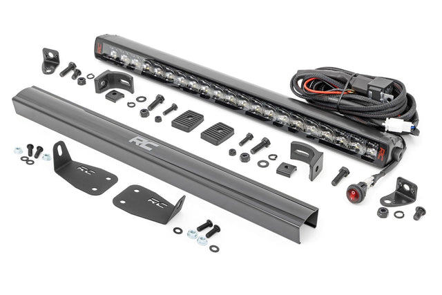 LED Light Kit Bumper Mount 20 Inch Spectrum Single Row Ford Bronco Sport (21-26) Rough Country
