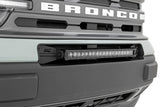 LED Light Kit Bumper Mount 20 Inch Spectrum Single Row Ford Bronco Sport (21-26) Rough Country