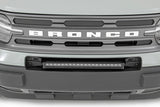LED Light Kit Bumper Mount 20 Inch Spectrum Single Row Ford Bronco Sport (21-26) Rough Country
