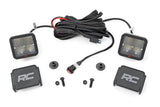LED Light Kit Ditch Mount 2 Inch Spectrum Pair Spot Pattern Ford Bronco (21-25) Rough Country