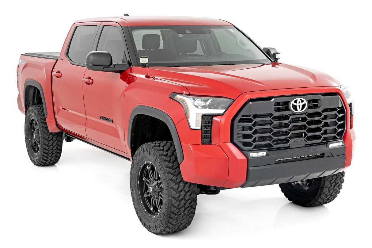 LED Light Kit Ditch Mount 2 Inch Spectrum Pair Spot Toyota Tundra (22-26) Rough Country