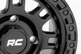 82 Series Wheel UTV Semi Gloss Black 15x7 5x4.5 +10mm Rough Country