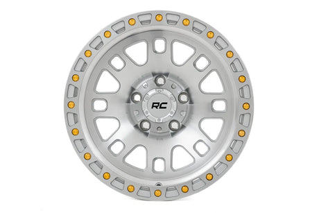 82 Series Wheel One-Piece Full Machined 17x9 6x5.5 -12mm Rough Country