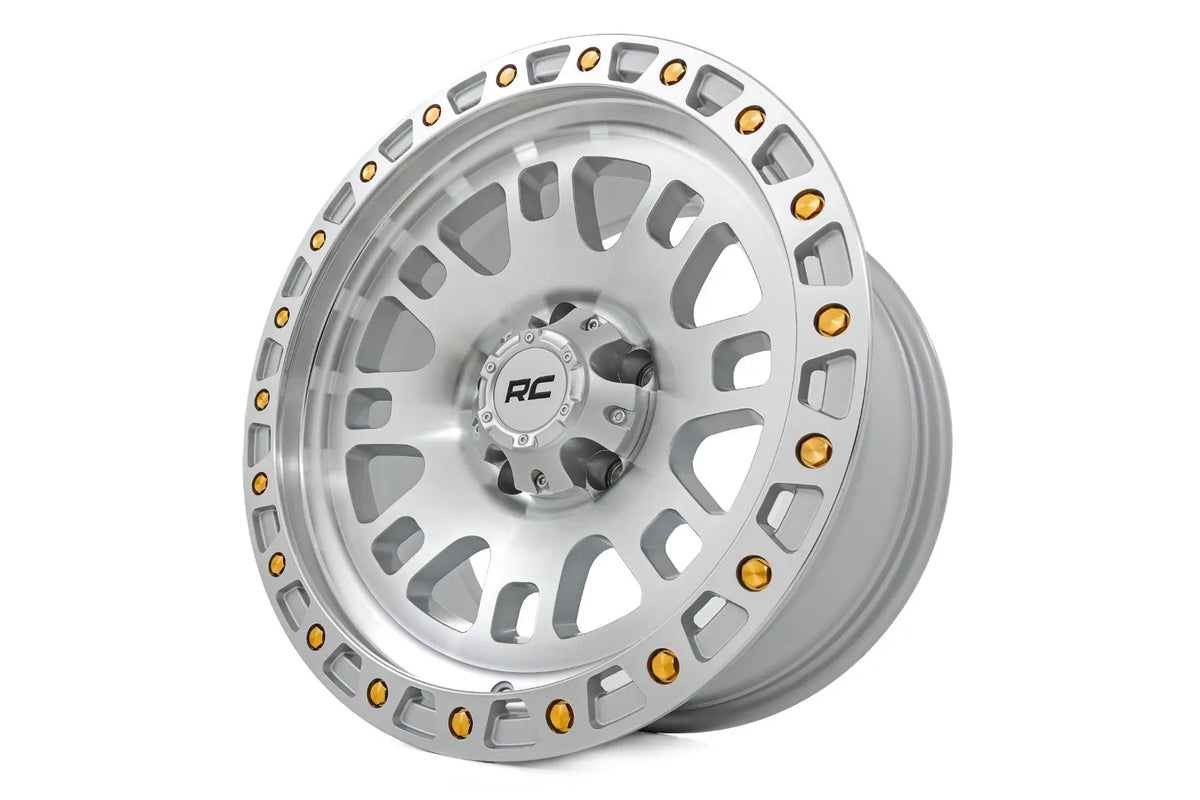 82 Series Wheel One-Piece Full Machined 17x9 6x5.5 -12mm Rough Country