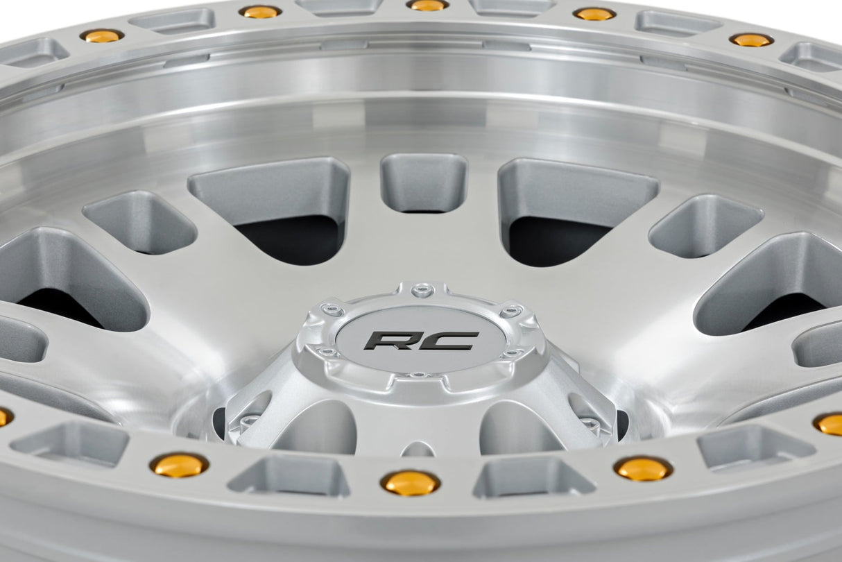 82 Series Wheel One-Piece Full Machined 17x9 5x4.5 -12mm Rough Country