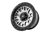 82 Series Wheel One-Piece Machined Semi Gloss Black 18x9 6x5.5 -12mm Rough Country