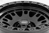 82 Series Wheel One-Piece Semi Gloss Black 18x9 5x5.5 -12mm Rough Country