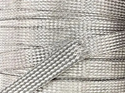 200 FEET 1/2" BRAIDED BRAID STAINLESS EXPANDABLE SLEEVE WIRE HARNESS LOOM ACDC