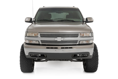 LED Light Kit Ditch Mount 2 Inch Black Pair White DRL Chevy Silverado 1500 (99-06) Rough Country