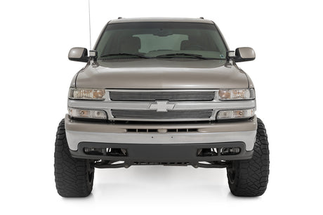 LED Light Kit Ditch Mount Black Series Round 3.5 Inch Amber DRL Chevy 1500 (99-06) Rough Country