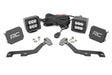 LED Light Kit Ditch Mount 2 Inch Black Pair Spot Ram 1500 2WD/4WD (19-26) Rough Country