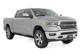 LED Light Kit Ditch Mount 2 Inch Black Pair White DRL Ram 1500 (19-26) Rough Country