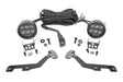 LED Light Kit Ditch Mount Black Series Round 3.5 Inch Amber DRL Ram 1500 (19-26) Rough Country