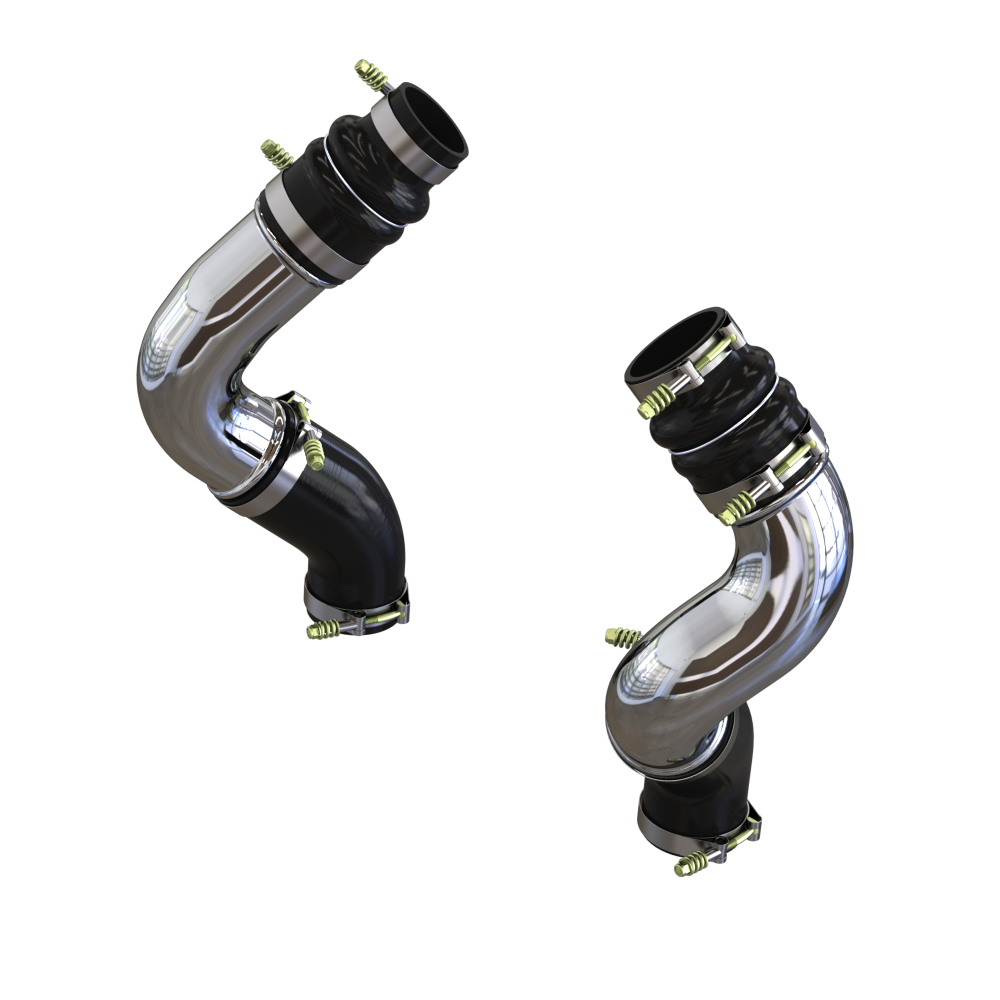 Hot & Cold Side Intercooler Pipe for 2025+ RAM 2500/3500, 6.7L Cummins S&B