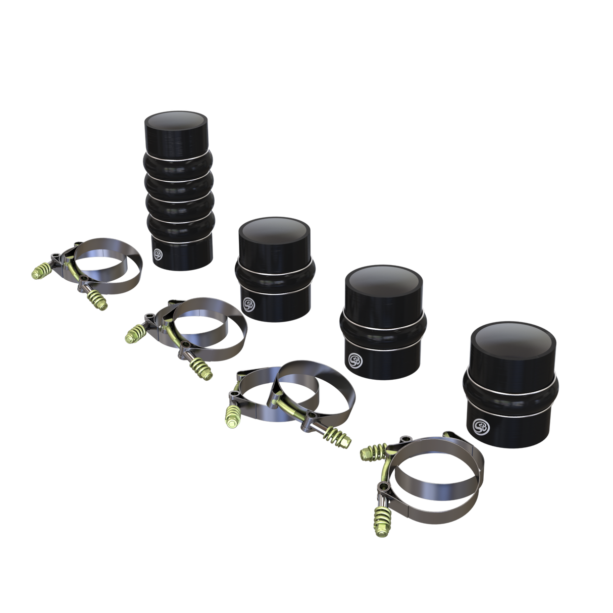 Hot and Cold Side Boot Kit for 2003-2007 Dodge Ram Cummins 5.9L S&B