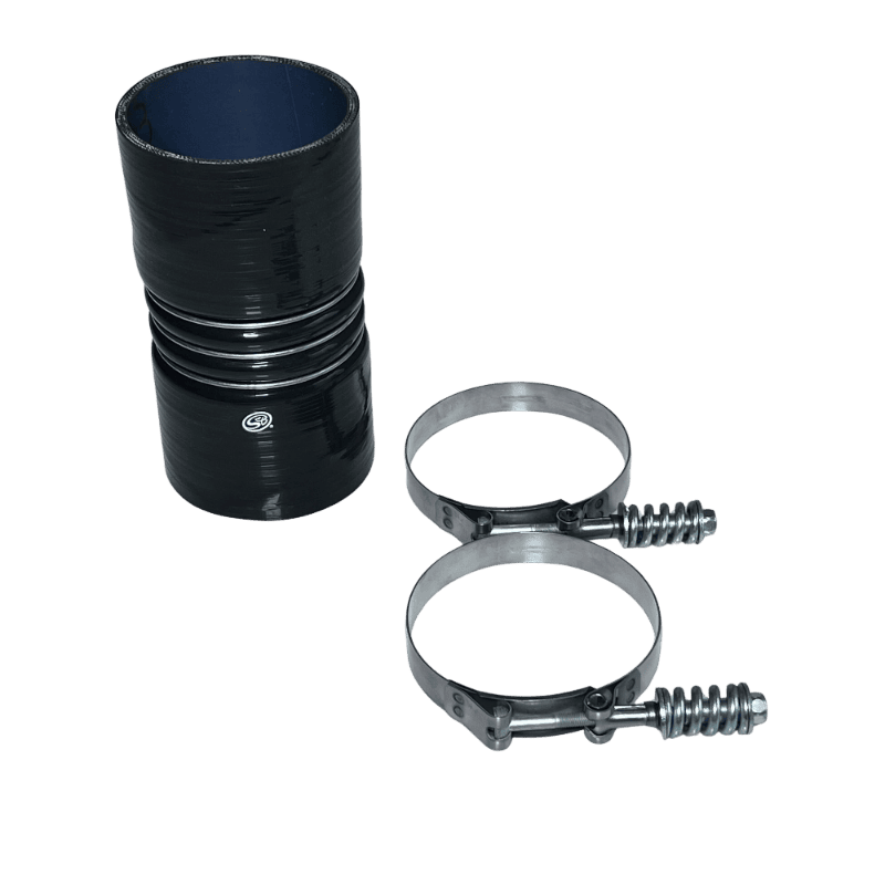S&B 4" x 8" Intercooler Boot with Clamps S&B