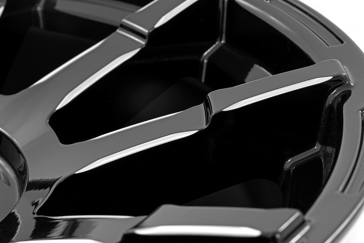 83 Series Wheel One-Piece Gloss Black 20x9 8x6.5 -12mm Rough Country