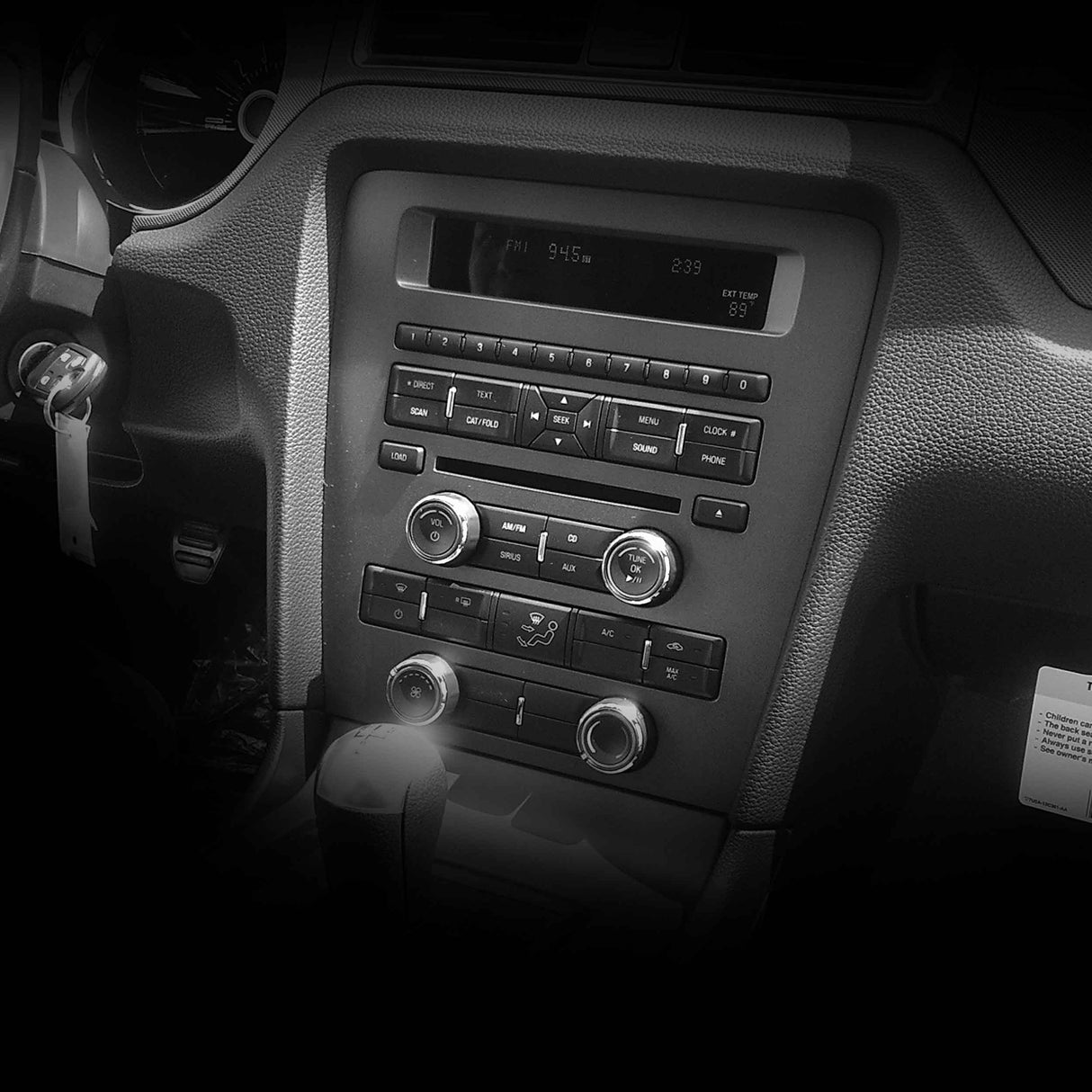 Metra 99-5853CH Dash Kit Fits Ford Mustang 2010-2014 Metra