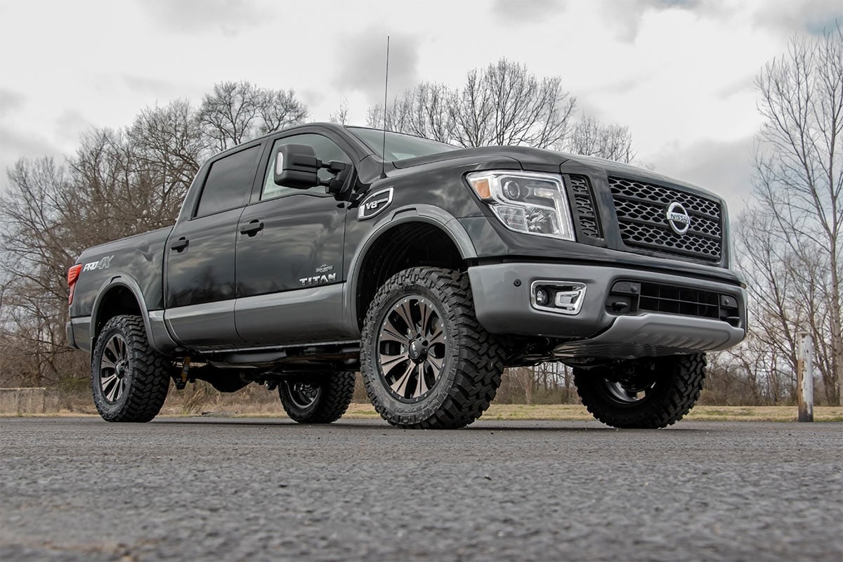 3 Inch Lift Kit N3 Shocks Nissan Titan 2WD/4WD (2004-2024) Rough Country