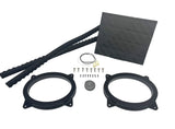 2012-2017 Toyota Camry & Avalon Speaker Adapters | 1-inch CNC-Machined HDPE Ten87 Design