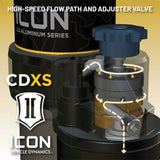 ICON 2024 Lexus GX550 1.25-3in Lift VS 2.5 Series RR w/ CDXS Coilover Kit - Front