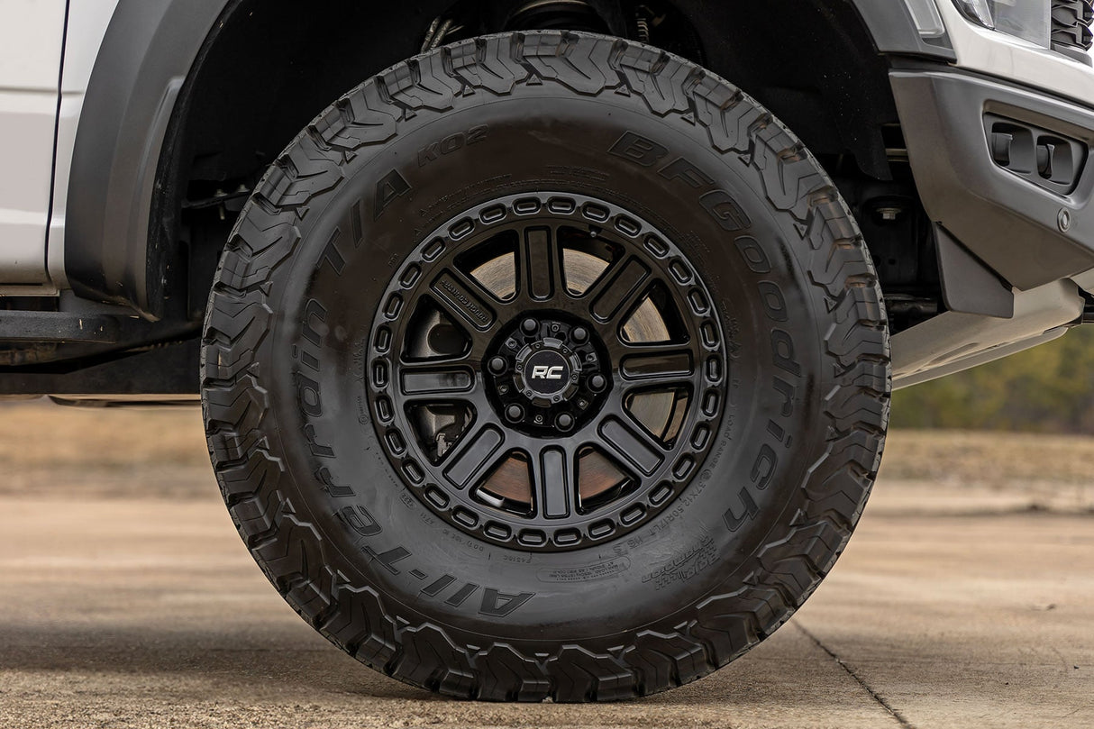 Rough Country 84 Series Wheel Gloss Black 15x8 5x5.5 -19mm