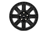 84 Series Wheel Gloss Black 18x8.5 5x5 +0mm Rough Country