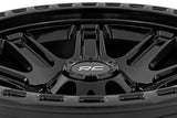 84 Series Wheel Gloss Black 18x8.5 5x5 +0mm Rough Country