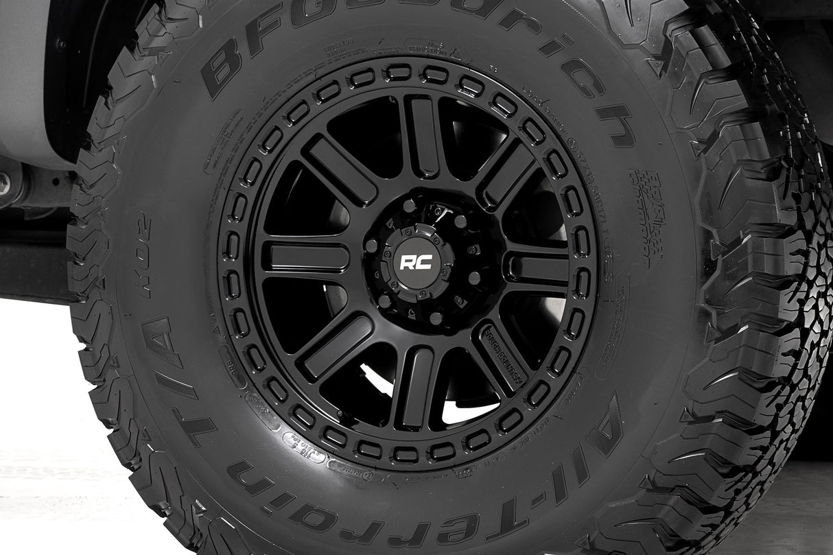 84 Series Wheel Gloss Black 18x8.5 5x5 +0mm Rough Country