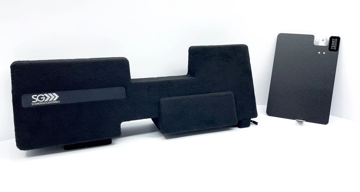 Ford F-Series Truck Custom Behind the Seat Vented Subwoofer Enclosure Box Sounds Good Stereo