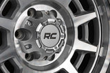 85 Series Wheel Simulated Beadlock Full Machine 17x9 5x4.5 -12mm Rough Country