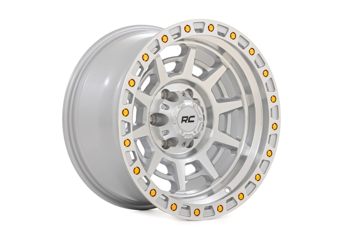 85 Series Wheel Simulated Beadlock Full Machine 17x9 5x5 -12mm Rough Country