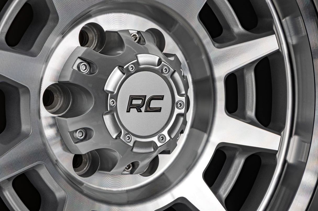 85 Series Wheel Simulated Beadlock Full Machine 17x9 5x5 -12mm Rough Country