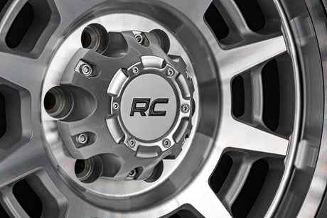 85 Series Wheel Simulated Beadlock Full Machine 17x9 5x5 -12mm Rough Country