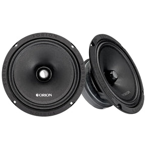 Orion CM854 | 8" 300W RMS Midrange Speakers 4-Ohm (Pair) Orion