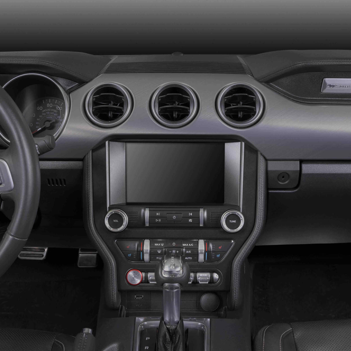 Metra 99-5865CH Dash Kit Fits Ford Mustang 2015-2023 (w/Manual Climate Controls) Metra