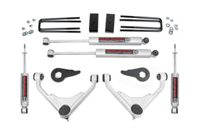 3 Inch Lift Kit FK/FF Code Silverado/Sierra 2500 HD Suburban/Yukon XL 2500 (01-10) Rough Country