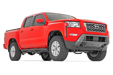 2.5 Inch Leveling Kit Red Spacers Front and Rear Nissan Frontier (05-26)/Xterra (05-15) Rough Country
