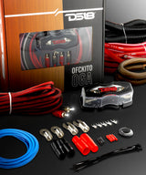 DS18 0-GA OFC 100% Copper Amplifier Installation Kit