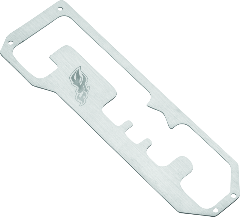 DragonFire Racing Shifter Plate for Honda Talon models - Stainless Steel