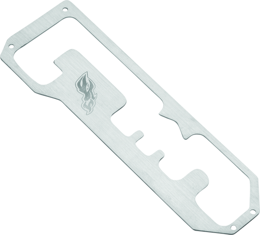 DragonFire Racing Shifter Plate for Honda Talon models - Stainless Steel