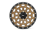 Rough Country 87 Series Wheel Simulated Beadlock 17x8.5