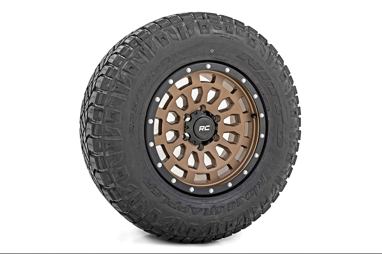 Rough Country 87 Series Wheel Simulated Beadlock 17x8.5