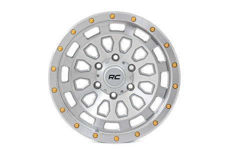 87 Series Wheel Simulated Beadlock Full Machine 17x8.5 6x5.5 +0mm Rough Country