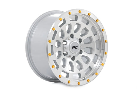 87 Series Wheel Simulated Beadlock Full Machine 17x8.5 6x5.5 +0mm Rough Country