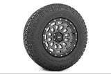 87 Series Wheel Simulated Beadlock Gray/Black 17x8.5 6x5.5 +0mm Rough Country