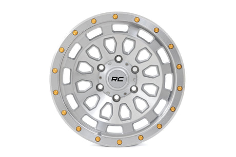 87 Series Wheel Simulated Beadlock Full Machine 17x8.5 5x5 +0mm Rough Country