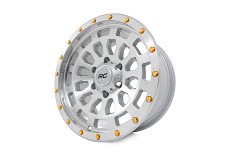 87 Series Wheel Simulated Beadlock Full Machine 17x8.5 5x5 +0mm Rough Country