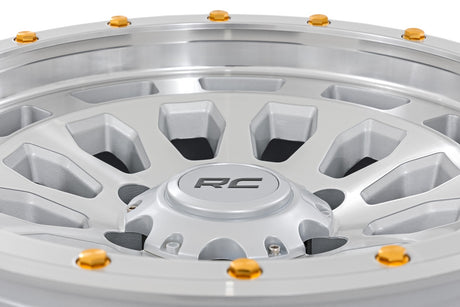 87 Series Wheel Simulated Beadlock Full Machine 17x8.5 5x5 +0mm Rough Country
