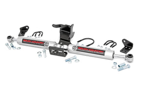 N3 Steering Stabilizer Dual 2.5-8 Inch Lift Jeep Gladiator JT/Wrangler JL (18-26) Rough Country